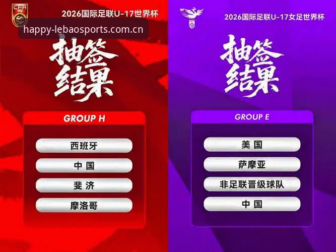 U17世界杯分组抽签结果出炉，中国男女足遇劲敌考验最新动态